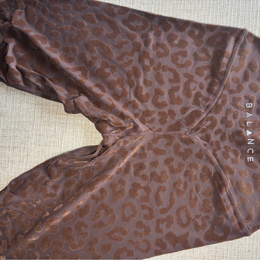 Balance Brown Leopard Print Leggings